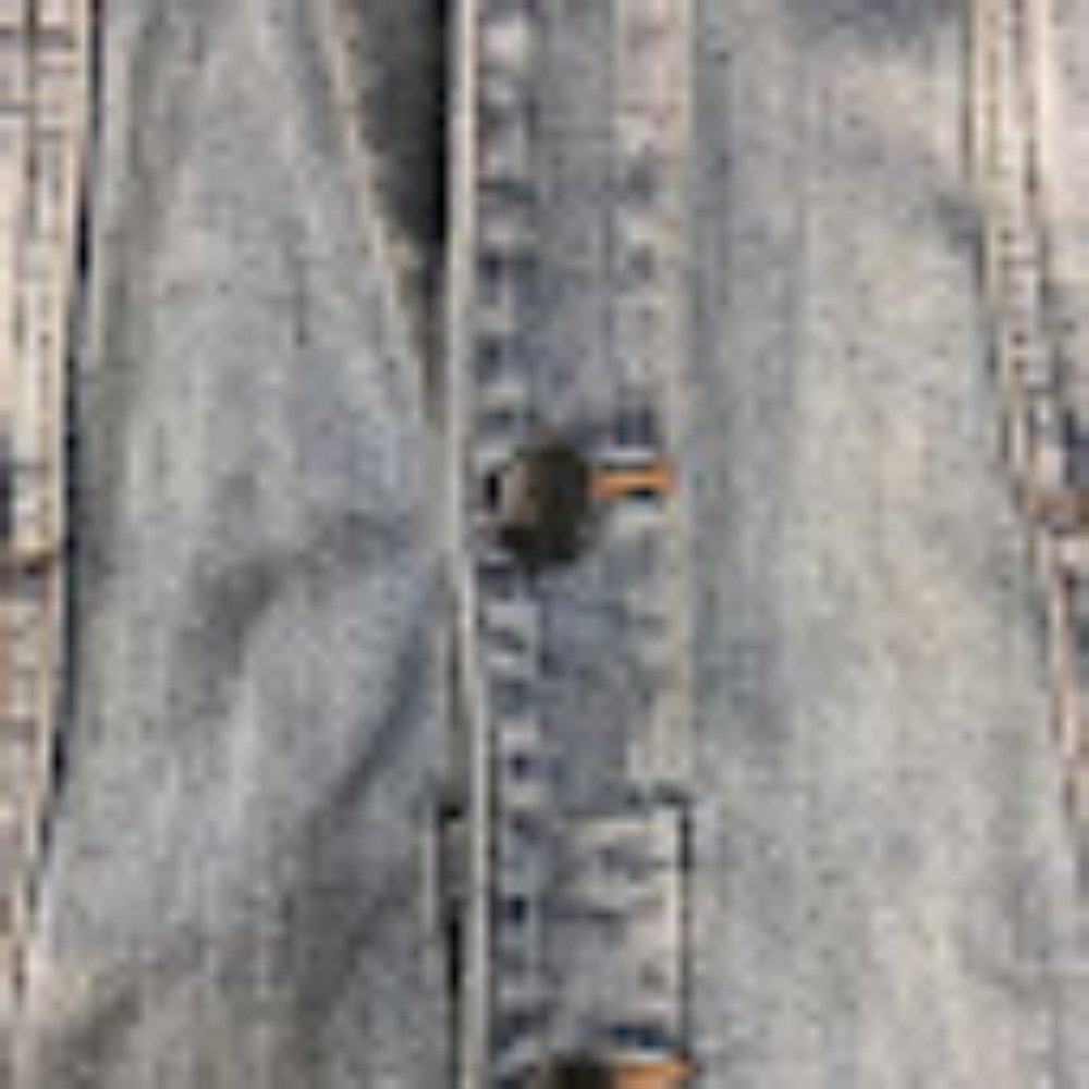 SOLD! NEW Lane Bryant Plus Size Light Wash Denim Jacket with Ruffle Detail - Picture 5 of 10